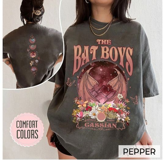 The Bat Boys  Shirt, Vintage Acotar Bookish