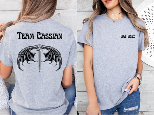 Team Cassian Shirt, ACOTAR Bat Boyz tshirt