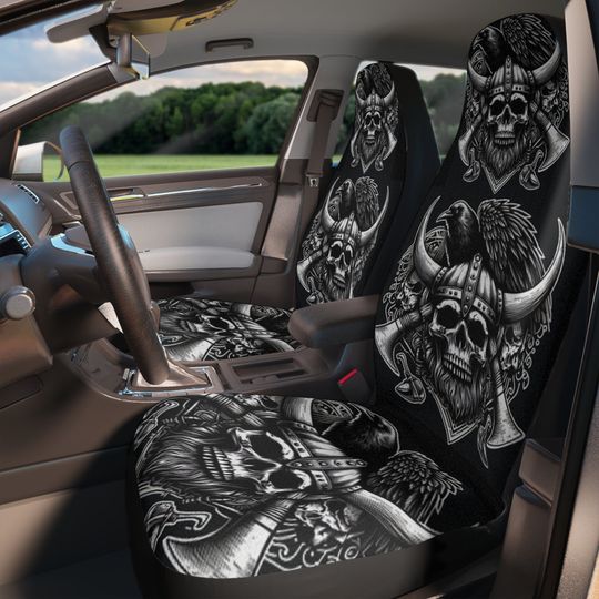 The Viking 3D Design Car Seat Covers