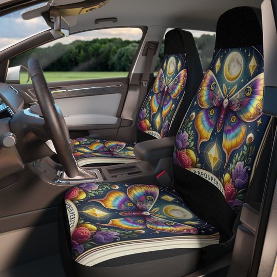 Prosperity Luna Moth Car Seat Covers