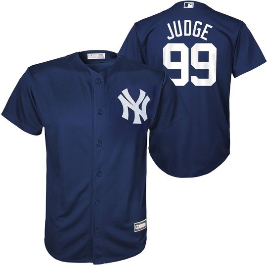 Aaron Judge New York Yankees MLB Kids 4-7 Navy Alternate Player Jersey