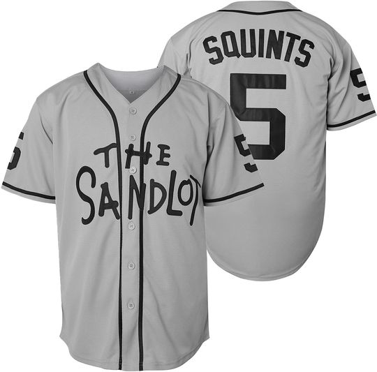 The Sandlot Benny The Jet Rodriguez Michael Squints Palledorous Alan Yeah-Yeah McClennan Bel Air 3D Print Baseball Jersey