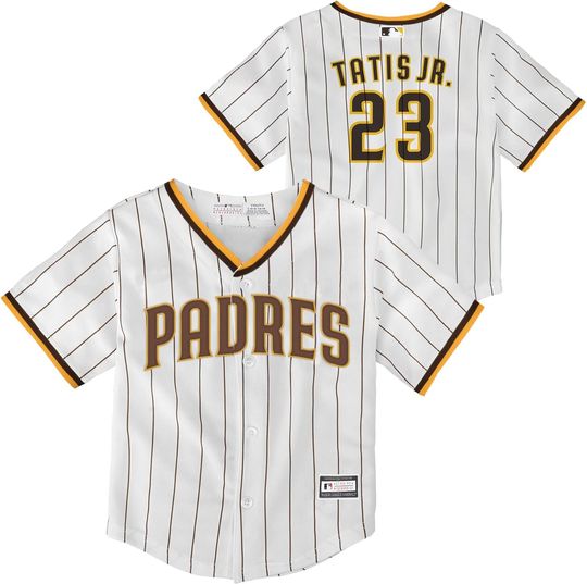 FRD Tatis Jr. San Diego Padres MLB Toddler 2-4 White Home Player Jersey