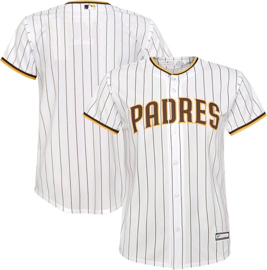 San Diego Padres MLB Kids Youth 4-20 White Home Team Jersey