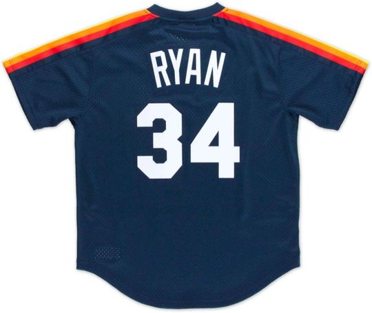 Mitchell & Ness Nolan Ryan Houston Astros Men's Authentic 1988 Pullover Jersey