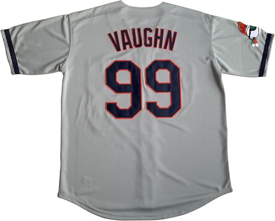 Men's Ricky Vaughn Movie Jersey 90s Hip Hop Stitched Sports Fan Baseball Jerseys Stitched