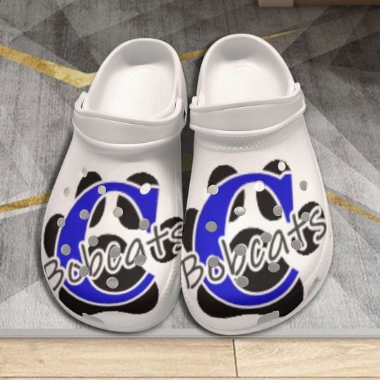 Cambridge Bobcats clogs School spirit shoes