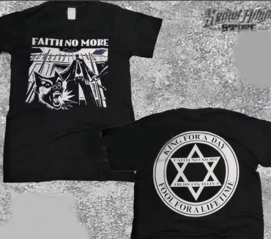 Faith No More King For A Day Lifetime T-Shirt Double Sides Unisex S-5Xl