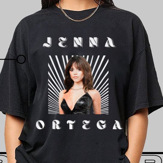 JENNA ORTEGA Vintage Shirt, Actress Jenna Ortega Merch Gift