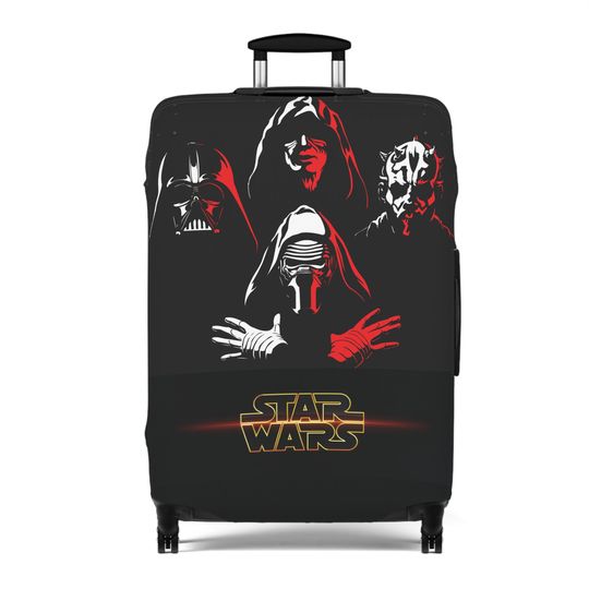Rule the Galaxy in Style: Sith-Inspired Luggage Cover for Star Wars Fans
