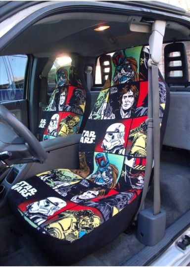 Star War Car Seat Cover, Father's Gift, Gift for Him