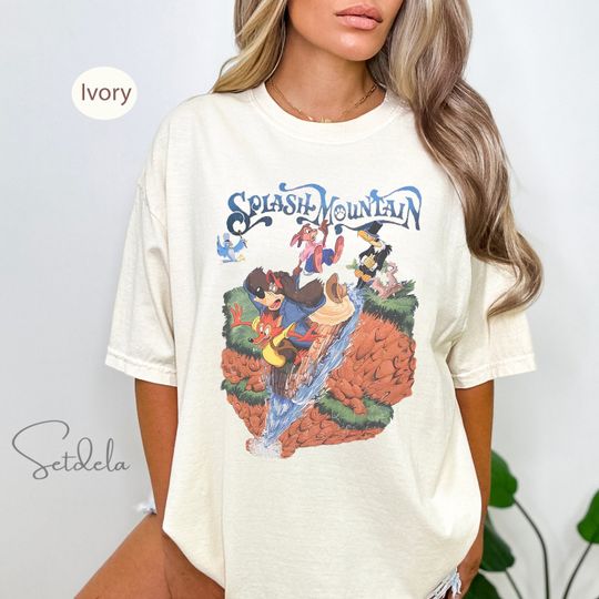 Vintage Splash Mountain Disney T-shirt