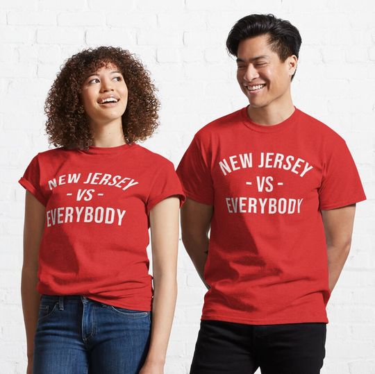 New Jersey VS Everybody Jon Bon Jovi  Classic T-Shirt