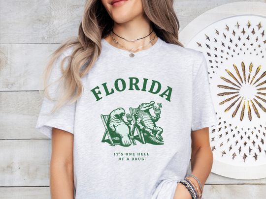 Florida T Shirt - Unisex Graphic Tee - State of Florida Shirt - taylor version Gift- Taylor Florida - taylor version T Shirt - TTPD Shirt