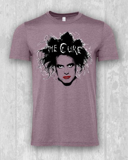 The Cure t shirt, Retro 80s, Robert Smith Shirt, Goth Rock Shirt, New Wave Punk