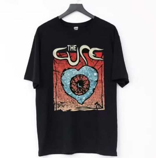 Vintage 1992 The Cure Wish Tour T-Shirt, 90s Vintage, The Cure Rock Band Tee