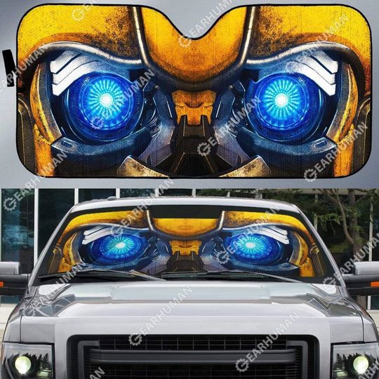 Bumblebee Car Sun Shade | Bumblebee Transformers Car Sunshade | Optimus Prime Transformers Car Sunshade Car
