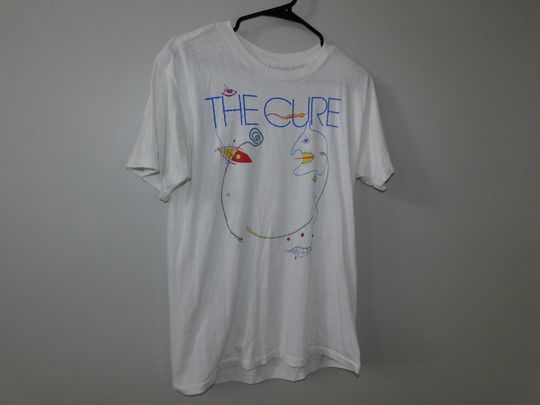 THE CURE - 80s The Top Caterpillar t shirt - rare vintage
