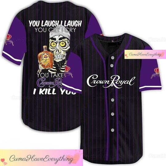Crown Royal Jersey Shirt, Father's Day, Gift For Men
