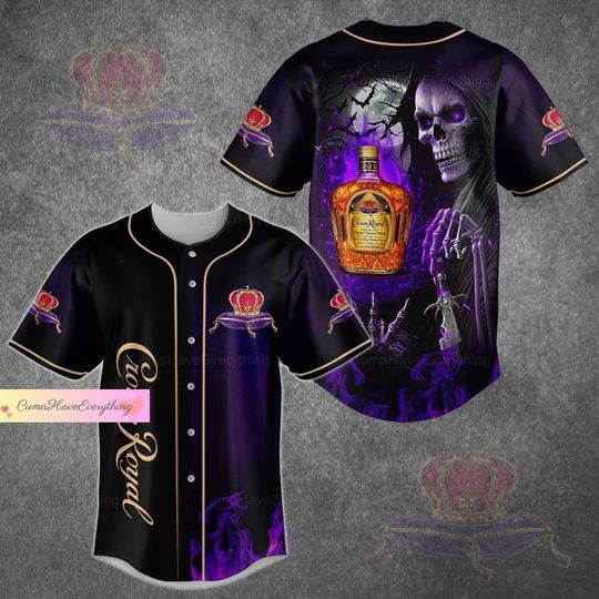 Crown Royal Jersey Shirt, Father's Day, Gift For Men