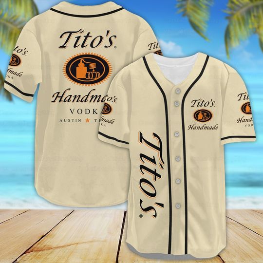 Tito Vodka Baseball Jersey Shirt, Father's Day, Gift For Men