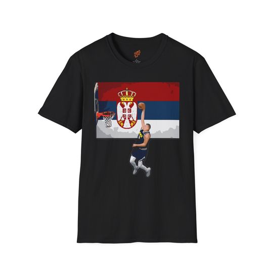 Nikola Jokic Dunk Unisex Softstyle T-Shirt