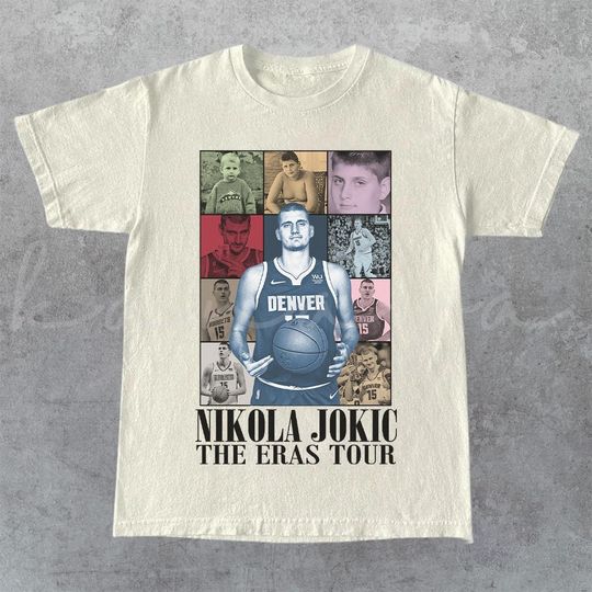 NIkola Jokic The Eras T Shirt, Unisex Shirt Gift for fans KG292