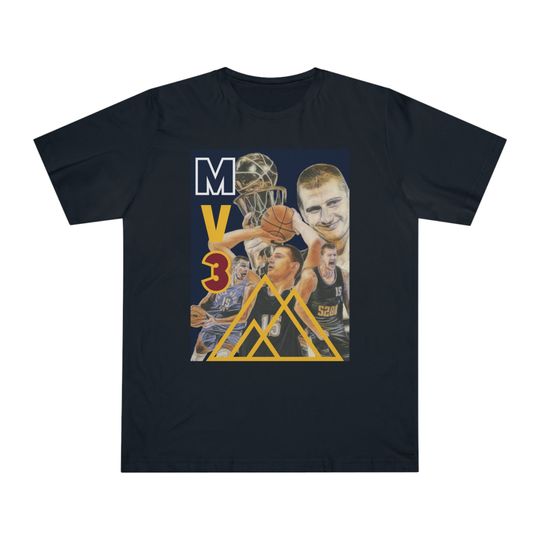 Nikola Jokic MV3 Denver Nuggets T-shirt
