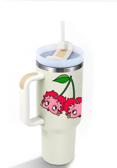 Betty Boop 40 oz Tumbler with Handle
