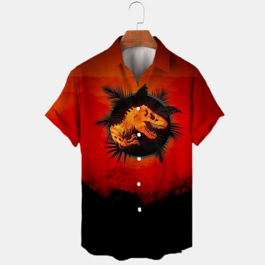 Jurassic Park Universal Inspired Hawaiian Shirt