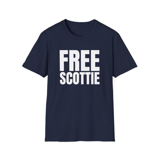 FREE SCOTTIE - Unisex Softstyle T-Shirt