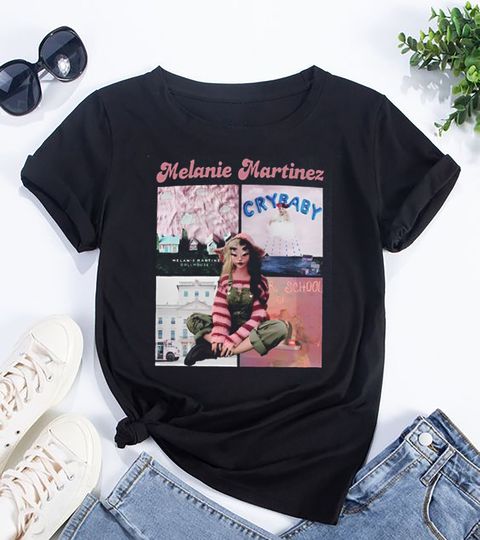 Graphic Melanie Martinez T-Shirt, Melanie Albums Shirt