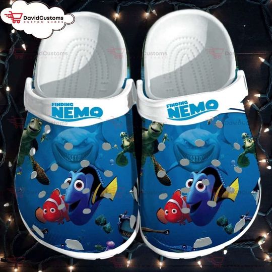 Finding Nemo Ocean Adventure Inspired Personalized Your Name Clogs