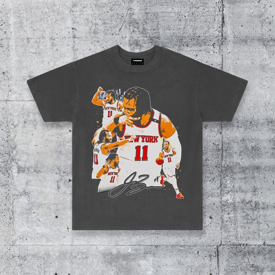 Jalen Brunson 1A Basketball New York Streetwear T-Shirt