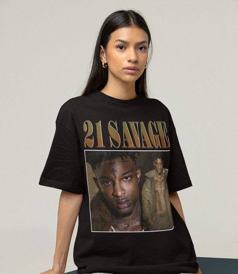 Vintage 21 Savage Album Shirt, 21 Savage Shirt