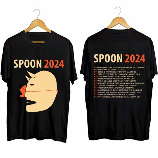 Spoon 2024 Tour Tour Double Sided Shirt