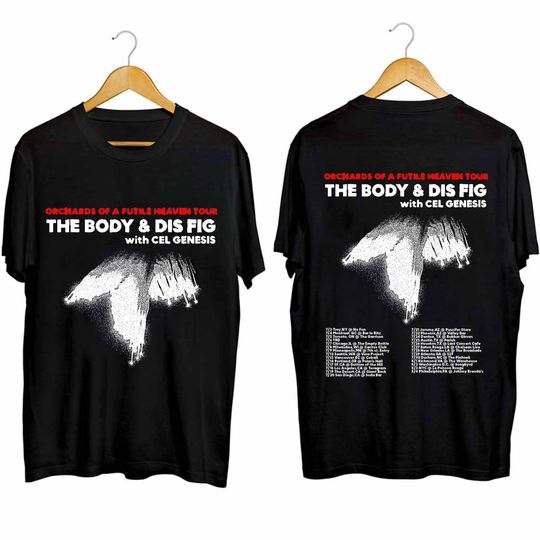 The Body and Dis Fig - Summer 2024 Tour Tour Double Sided Shirt