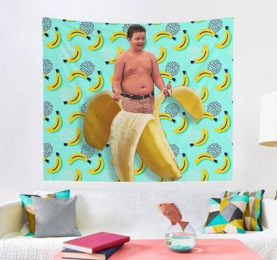 Funny Gibby Meme Hippie Tapestry Wall Hanging Tapestry Wall Hanging Bedroom Dorm Home Art Wall Decor