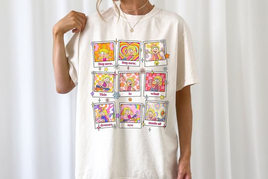 Disney Cute Lizzie Mcguire Shirt, 2000 TV show T-shirt