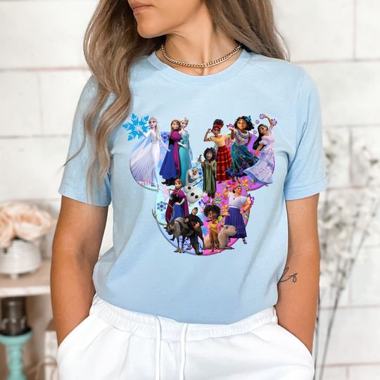 Encanto and Frozen On Ice Shirts, Disney On Ice Shirt