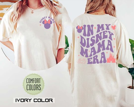 In My Disney Mom Era Shirt, Minnie Mouse Mom Shirt, Disney Mom Shirt, Disney Mama Shirt