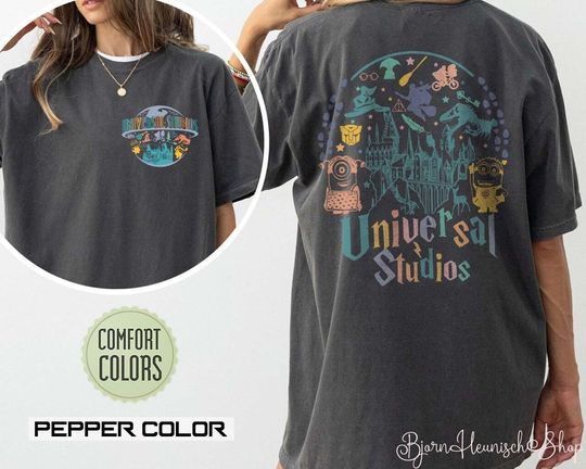 Universal Studios Two-Sided Shirt, Universal Studios, Disney Universal Studios Shirt, Studios Trip Shirt