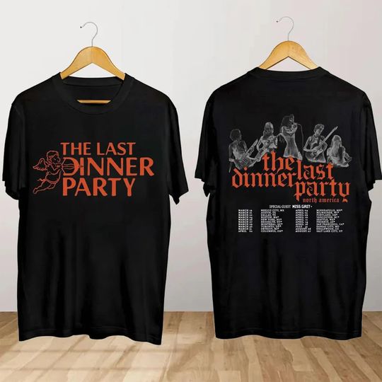The Last Dinner Party Shirt, The Last Dinner Party Concert 2024 Double Sided T-shirt