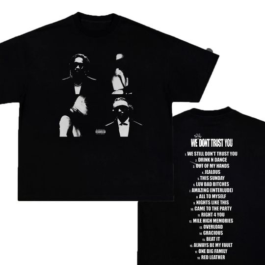 Metro Boomin X Future We Still Dont Trust You Graphic Double Sided T-Shirt