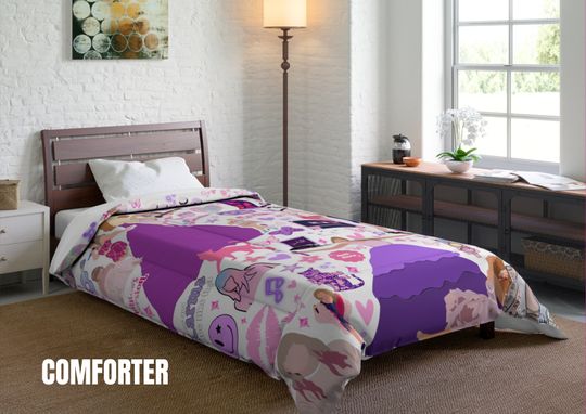 swiftiee Inspired Comforter | Bedding | Taylor Fans Gift | Taylor Room Decor | swiftiee Gifts | taylor version room decor | For swiftiee