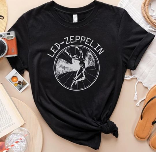 LED ZPELIN Shirt, Rock Band LED ZPELIN Tour, 70s Music Concert Shirt, LED ZPELIN Band Shirt, Rock Band Gift, Concert Shirt