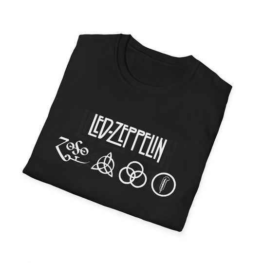 LED ZPELIN shirt for music lovers gift for men Band Shirt, Unisex Concert Tee, Rock and Roll Fan Gift for her