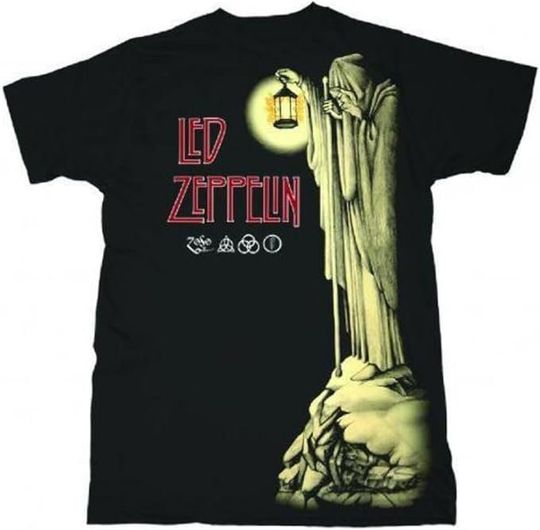 LED ZPELIN Hermit Mens T-shirt- Officially Licensed LED ZPELIN Stairway to Heaven Merch - Boyfriend Tee