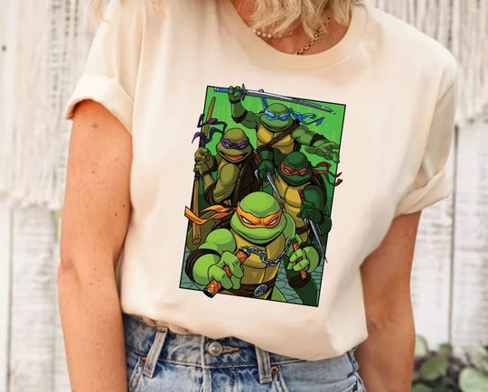 Ninja Turtles Shirt, Ninja Turtles Birthday, Teenage Mutant Ninja Turtles Shirt