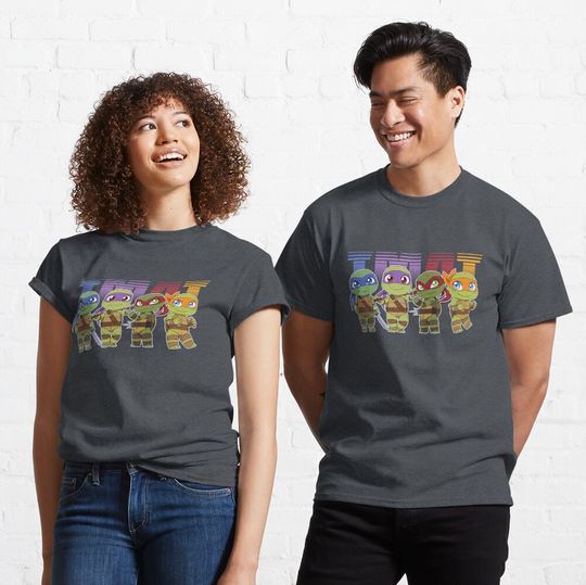 Chibi Heroes in a Half-Shell Classic T-Shirt